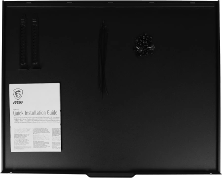 Корпус MSI MAG Forge 120A черный без БП ATX 2x120mm 2xUSB3.0 audio bott PSU