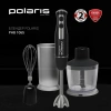 Блендер погружной Polaris PHB 1065 1000Вт черный/нержавеющая сталь