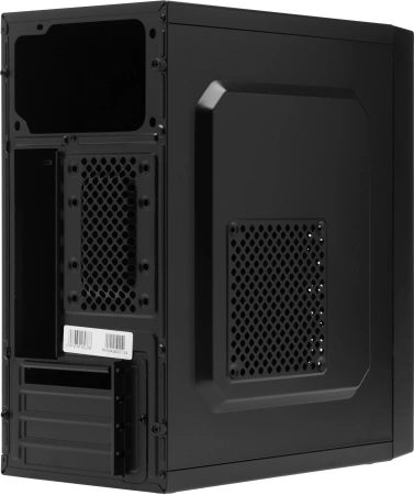 Корпус Accord Entry ACC-242B черный без БП mATX 1x80mm 2xUSB2.0 audio
