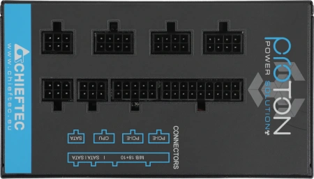 Блок питания Chieftec ATX 650W Proton BDF-650C 80+ bronze (24+4+4pin) APFC 140mm fan 6xSATA Cab Manag RTL