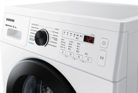 Стиральная машина Samsung WW60AG4S00CELP кл.:A фронт. макс.:6кг белый