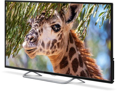 Телевизор LED PolarLine 50" 50PU11TC-SM черный 4K Ultra HD 50Hz DVB-T DVB-T2 DVB-C WiFi Smart TV (RUS)