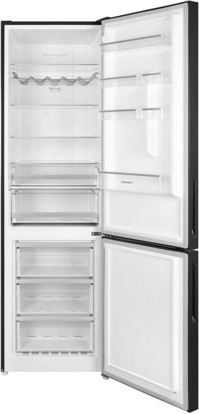 Холодильник Maunfeld MFF200NFBE черный (двухкамерный)