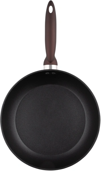Сковорода Rondell Tierno RDA-1577 круглая 28см покрытие: Xylan Plus ручка несъемная (без крышки) черный