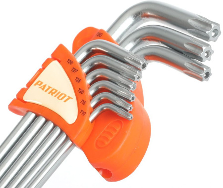 Набор ключей Patriot SKТ-9EL Torx 9 предметов