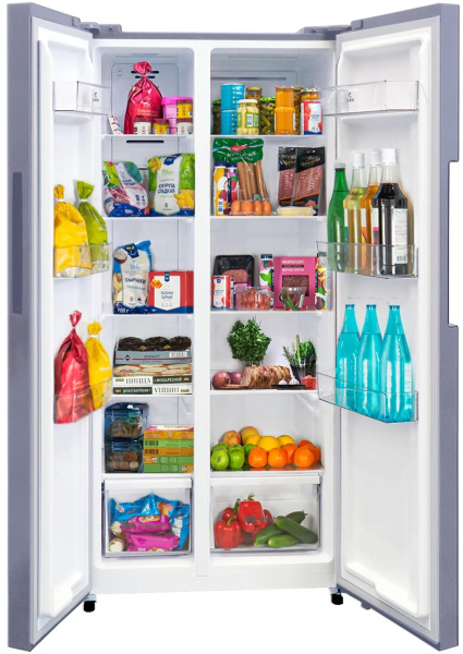 Холодильник Lex LSB520SLGID 2-хкамерн. серебристый (CHJI000005)