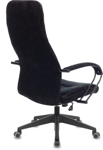 Кресло руководителя Бюрократ CH-608Fabric черный Light-20 крестов. пластик