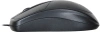 Мышь Оклик 125M черный оптическая (1200dpi) USB (3but)