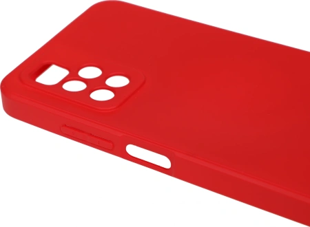 Чехол (клип-кейс) BoraSCO для Xiaomi Redmi 10 красный (40472)