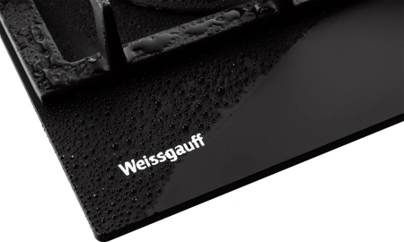 Газовая варочная поверхность Weissgauff HGG 641 BV Nano черный