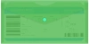 Конверт на кнопке Бюрократ -PK805AGRN пластик 0.18мм зеленый TRAVEL формат