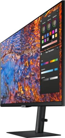 Монитор Samsung 27" ViewFinity S27B800PXIXCI черный IPS LED 16:9 HDMI полуматовая HAS Piv 350cd 178гр/178гр 3840x2160 60Hz DP 4K USB 6.7кг