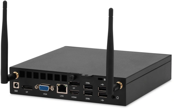 Неттоп IRU 310H6ITF i3 12100 (3.3) 8Gb SSD256Gb UHDG 730 noOS GbitEth BT черный (2031369)