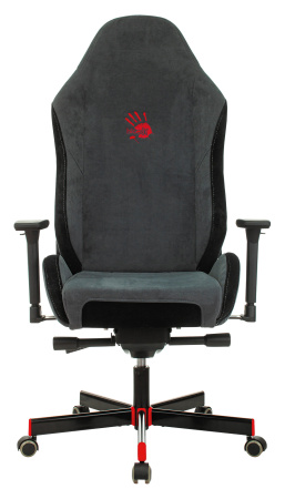 Кресло игровое A4Tech Bloody GC-420 серый крестов. металл