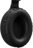 Гарнитура накладные Digma BT-16 черный беспроводные bluetooth оголовье (BT-16B)