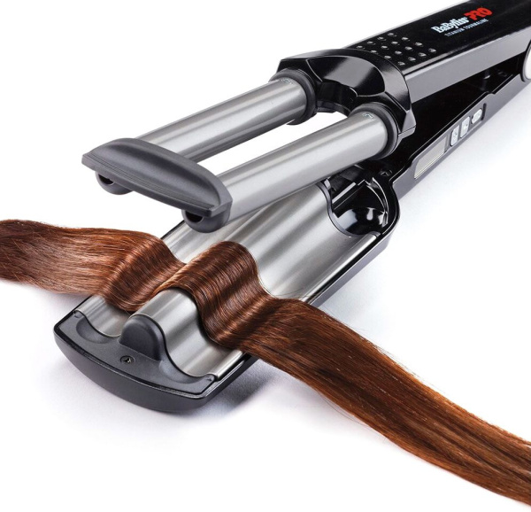 Щипцы Babyliss Pro BAB2369TTE 79Вт макс.темп.:210С покрытие:титаново-турмалиновое черный