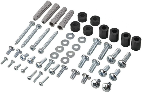 Кронштейн для телевизора Hama 00220809 черный 32"-65" макс.35кг настенный фиксированный