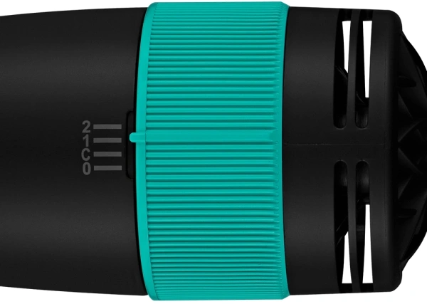 Фен-щетка Kitfort КТ-3236-2 1000Вт бирюзовый/черный