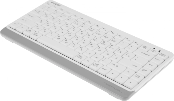 Клавиатура A4Tech Fstyler FBK11 белый/серый USB беспроводная BT/Radio slim (FBK11 WHITE)