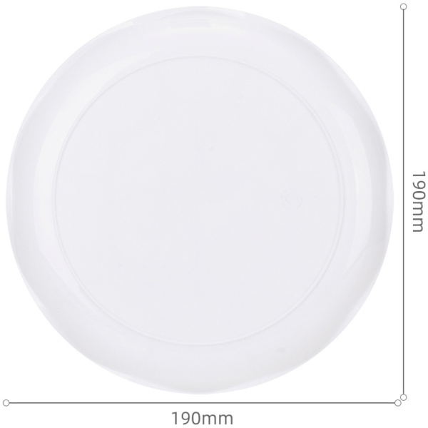 Палитра для смешивания красок Deli 68306 D190мм пластик