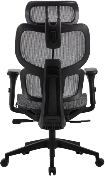 Кресло Cactus CS-MC555-GY черный/серый сетка