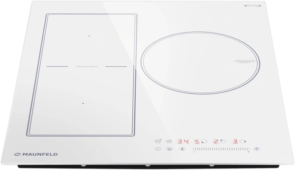 Индукционная варочная поверхность Maunfeld CVI453SBWH Inverter белый