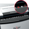 Шредер Rexel Optimum AutoFeed 100X черный с автоподачей (секр.P-4) фрагменты 100лист. 34лтр. скрепки скобы пл.карты