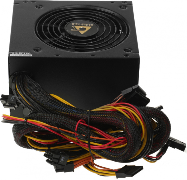 Блок питания Chieftec ATX 600W CORE BBS-600S-Bulk 80+ gold (24+4+4pin) APFC 120mm fan 6xSATA