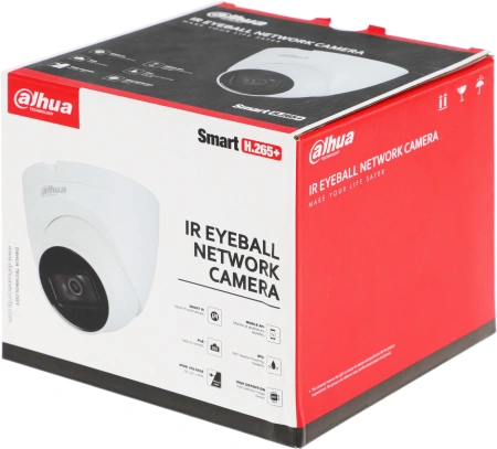 Камера видеонаблюдения IP Dahua DH-IPC-HDW2230T-AS-0360B-S2(QH3) 3.6-3.6мм цв. корп.:белый (DH-IPC-HDW2230TP-AS-0360B-S2)