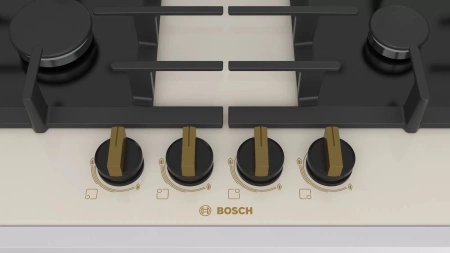 Газовая варочная поверхность Bosch PPP6B1B90R жемчужный
