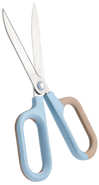 Ножницы Deli ENS055-BL Nusign офисные 180мм титановое покрытие сталь синий