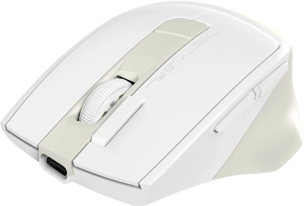 Мышь A4Tech Fstyler FG45CS Air2 бежевый оптическая (2000dpi) silent беспроводная USB для ноутбука (7