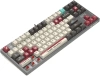 Клавиатура A4Tech Bloody S87 Pixels Red механическая серый/белый USB Multimedia for gamer LED (S87 PIXELS)