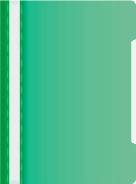 Папка-скоросшиватель Бюрократ Economy -PSE20/1 A4 прозрач.верх.лист пластик ассорти