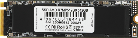 Накопитель SSD AMD PCIe 4.0 x4 512GB R7MP512G8 Radeon M.2 2280