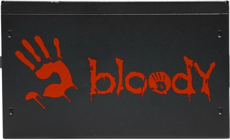 Блок питания Bloody ATX 700W BD-PS700W 80 PLUS WHITE (20+4pin) APFC 120mm fan color LED 6xSATA RTL