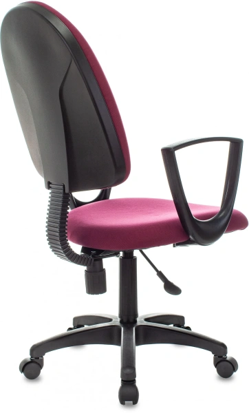 Кресло Бюрократ CH-1300N бордовый Престиж+ 3C18 крестов. пластик