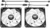 Вентилятор для корпуса Thermaltake CT140 Sync Reverse ARGB 140х140x25 черный 4-pin 32.8дБ (упак.:2шт) (CL-F174-PL14SW-A) Ret