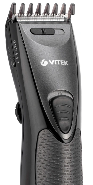 Машинка для стрижки Vitek VT-2567 графитовый 4.8Вт (насадок в компл:2шт)