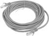Патч-корд PP12-5M 1000G UTP 4 пары cat5E CCA molded 5м серый RJ-45 (m)-RJ-45 (m)