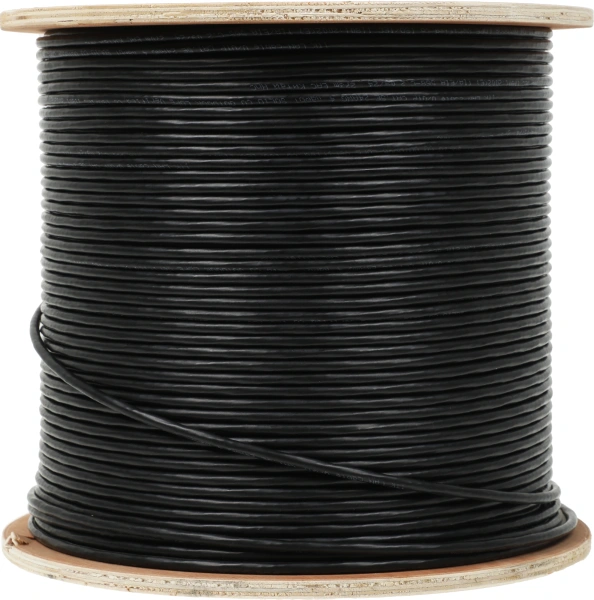Кабель информационный ITK LC3-C5E04-139 кат.5E U/UTP 4X2X24AWG LDPE внешний 305м черный