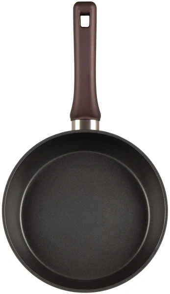 Сковорода Rondell Fest RDA-1338 круглая 24см покрытие: Xylan Plus ручка несъемная (без крышки) черный