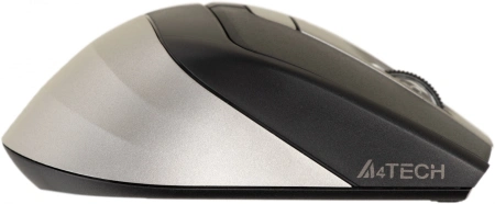 Мышь A4Tech Fstyler FB35 серый оптическая (2000dpi) беспроводная BT/Radio USB для ноутбука (6but)