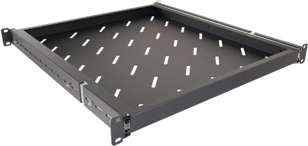 Полка выдвижная NTSS NTSS-MSKB-FS-800-BL 1U нагр.:20кг. 19" 500мм черный