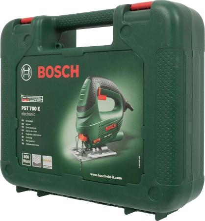 Лобзик Bosch PST 700 E 500Вт 3100ходов/мин от электросети (кейс в комплекте)