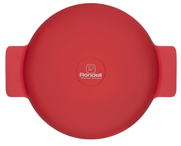 Кастрюля Rondell Red Edition RDA-1118 4.6л. d=24см (с крышкой) красный