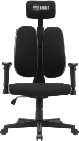 Кресло Cactus CS-CHR-MC03-BKGY черный