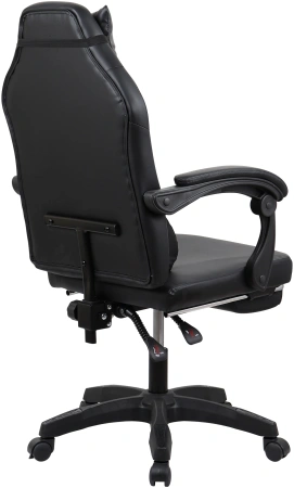 Кресло игровое Оклик Cooldown черный сиденье черный искусст.кожа/сетка с подголов. крестов. пластик