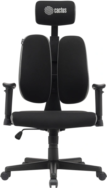 Кресло Cactus CS-CHR-MC03-BKGY черный