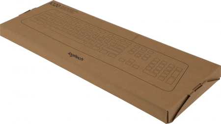 Клавиатура Logitech K120 for business черный USB